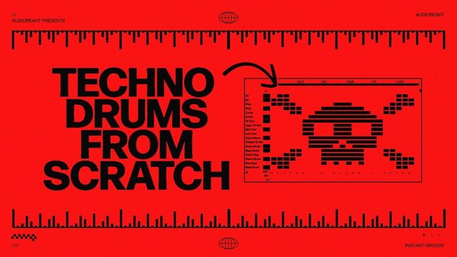 Free Ableton Live 12 Techno Drum Patterns Project (Audioreakt)