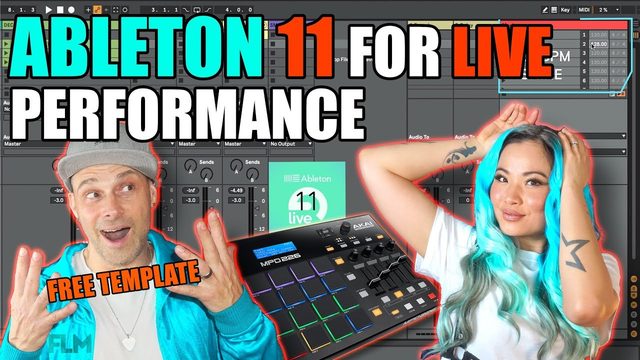 Free Ableton Live 11 Performance Template for DJs & Bands (DESTINEAK)