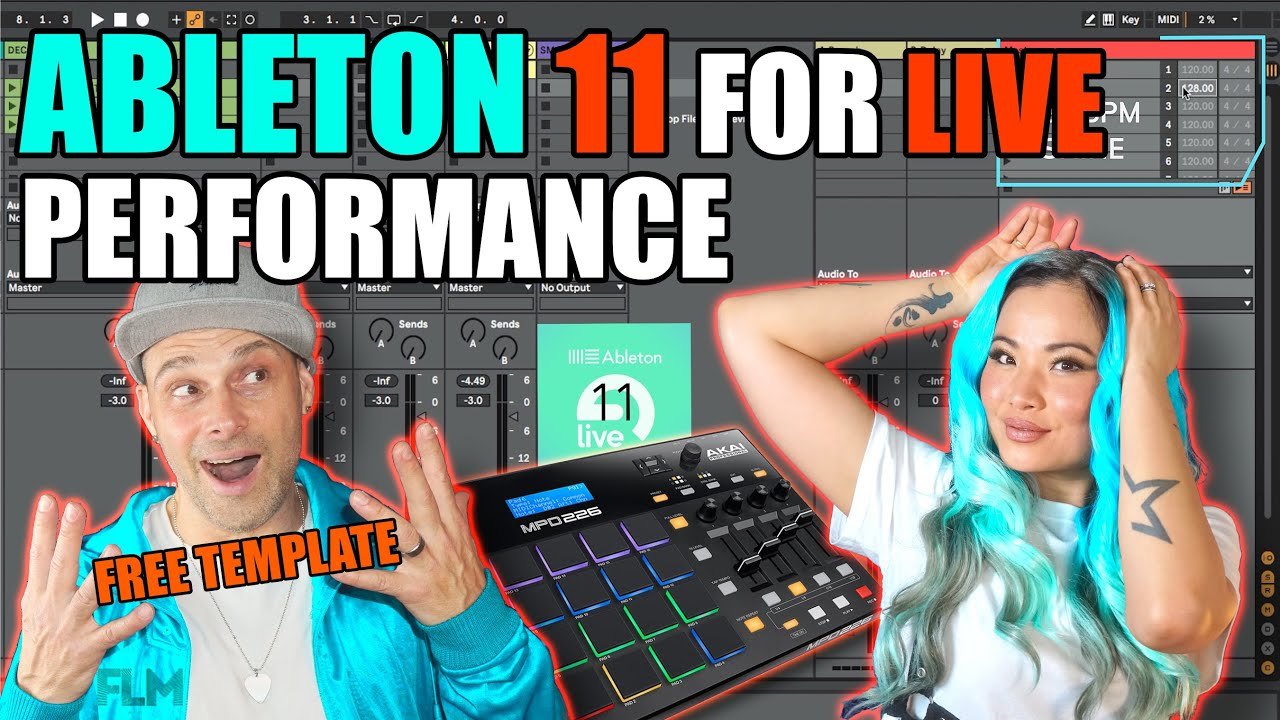 Free Ableton Live 11 Performance Template for DJs & Bands (DESTINEAK)