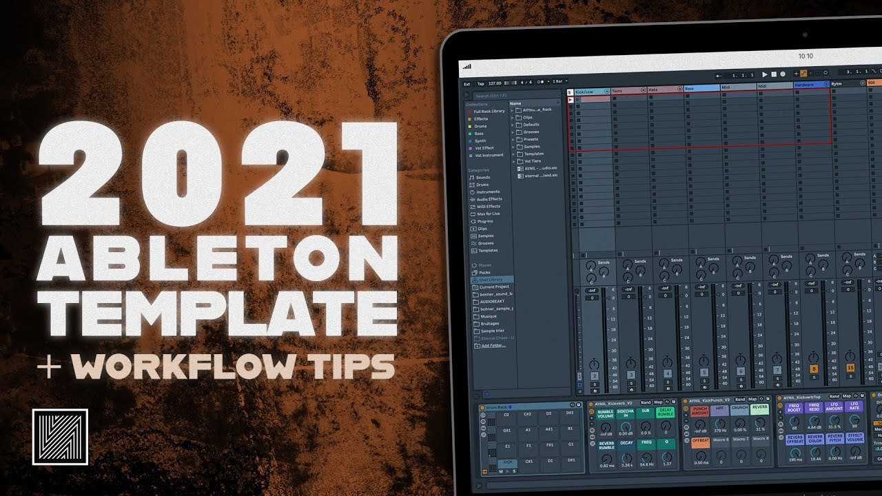 Free Ableton Techno Template 2021 for Live 10 & 11 (Audioreakt)