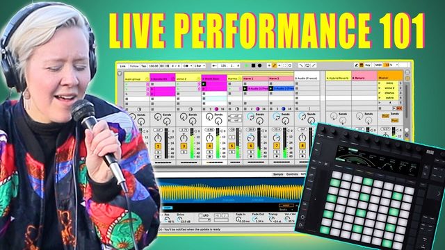 Free Ableton Live & Push 2 Performance Template (LNA Does Audio Stuff)