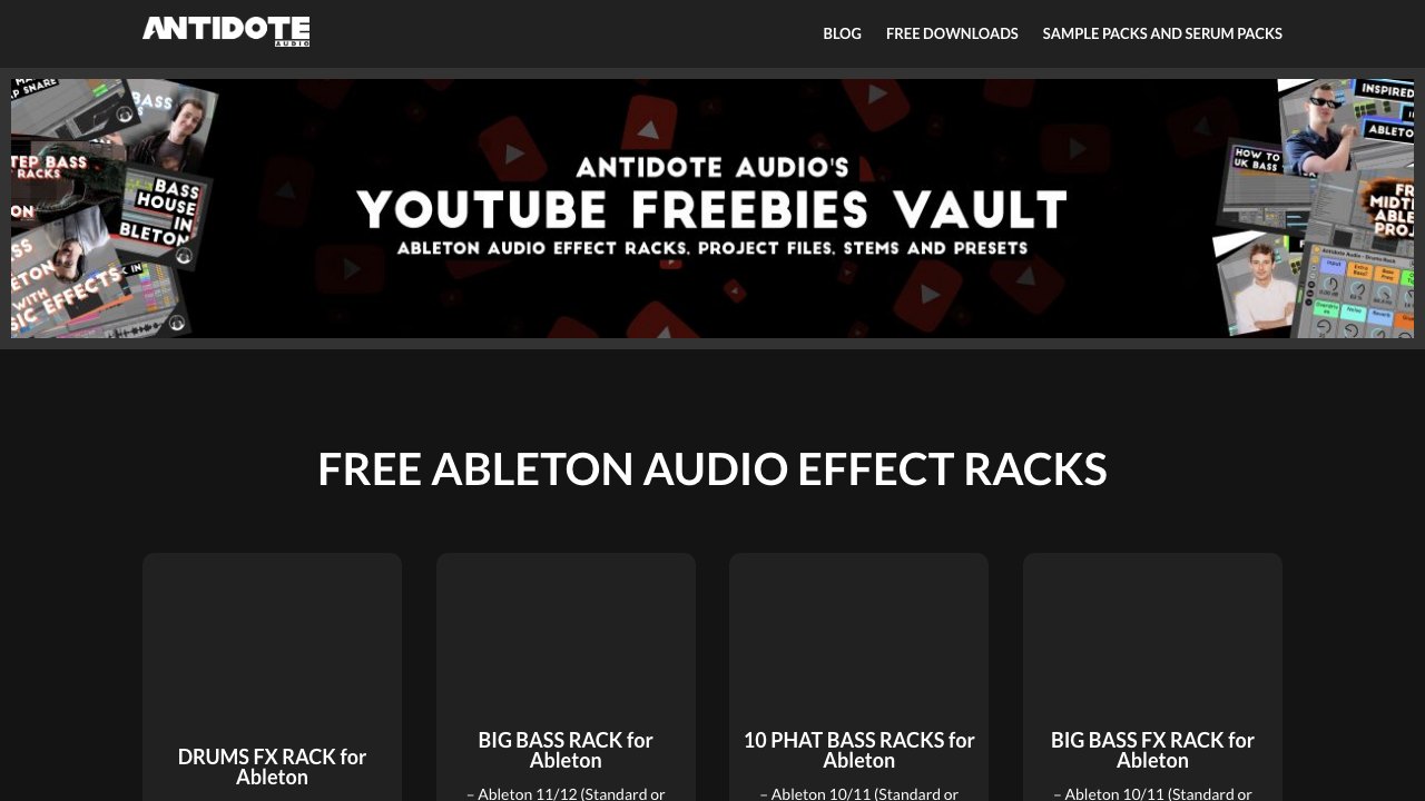 Free Ableton Live 10 Project: Riddim in 10 Minutes Drop Challenge (Antidote Audio)