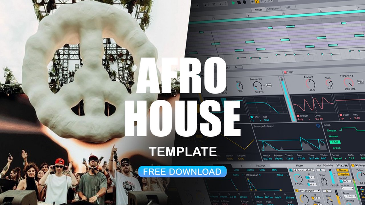 Free Ableton Live 12 Project: Afro House with Mantra Vocal (Nocturna Sounds)