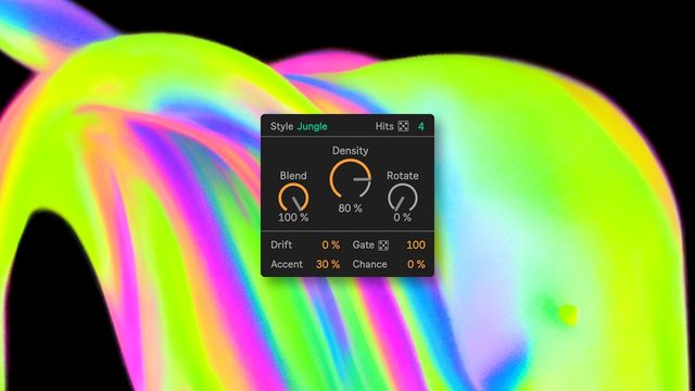 Free Ableton Live 12 Max for Live Device: Jungle Trigger Pattern Generator (Wavefolded)