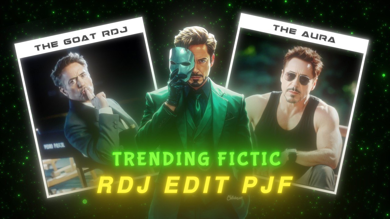 Free After Effects Project: RDJ Iron Man Edit Remake (AE Stark)