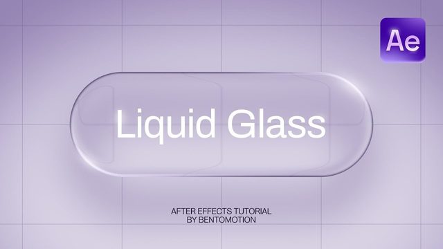 Free After Effects Project: Apple Liquid Glass UI (bentomotion)