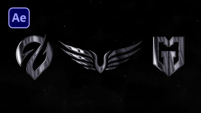 Free After Effects Project: Metallic Logo Reveal (Dope Motions)