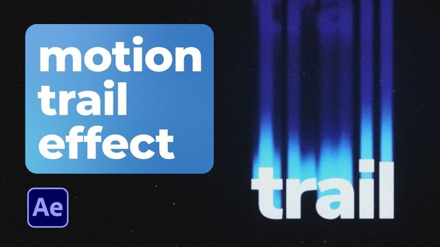 Free After Effects Project: Smooth Motion Trail Effect (Mograph Mill)