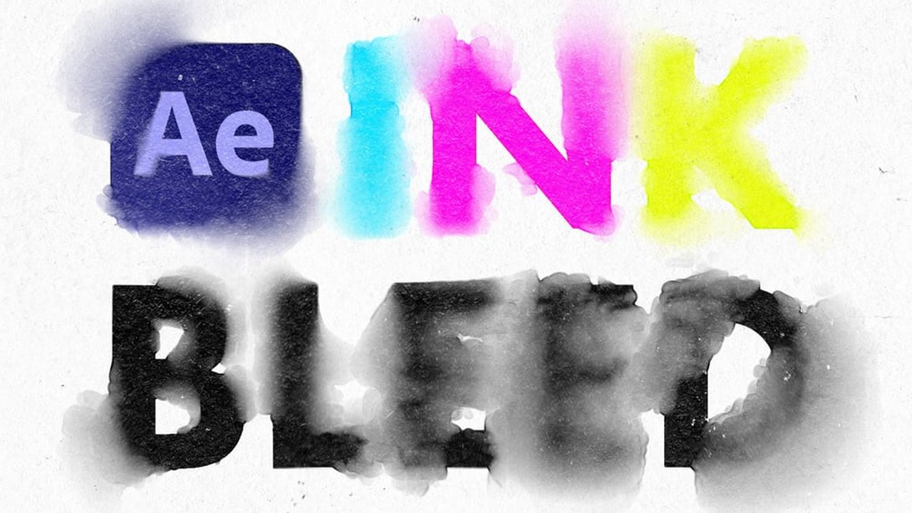 Free After Effects Project: Watercolor Ink Bleed (Ben Marriott)