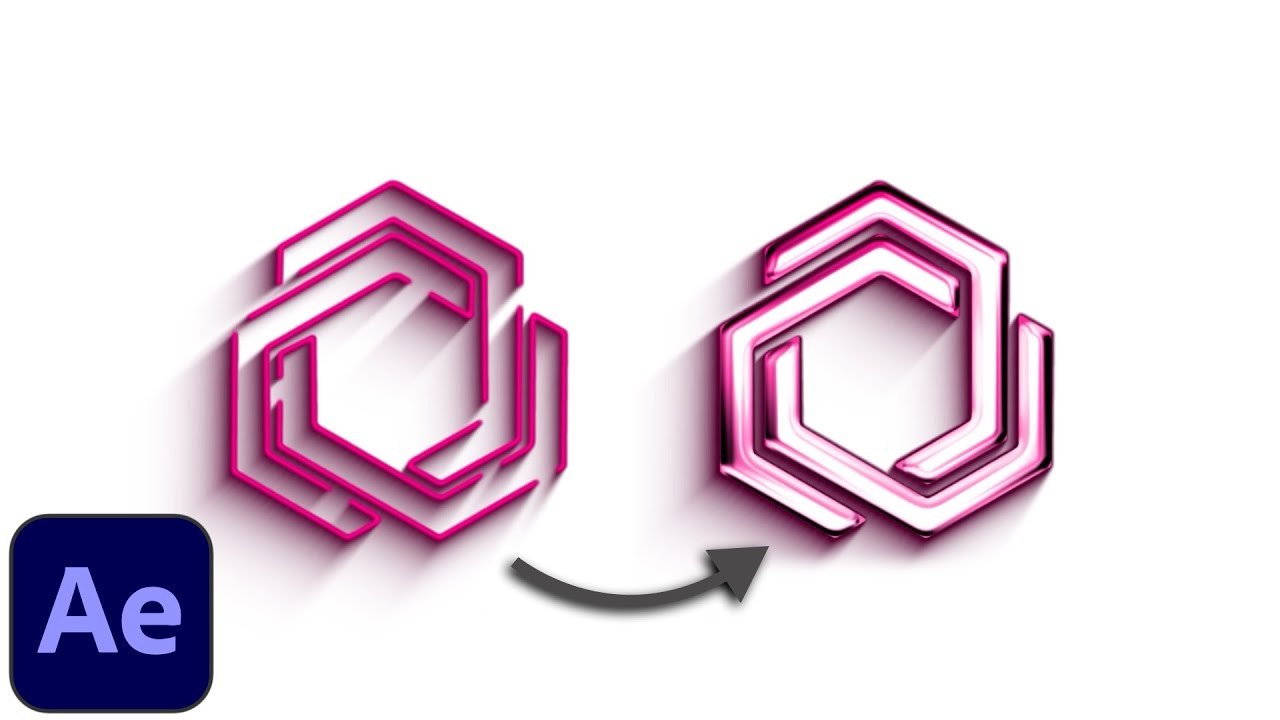 Free After Effects Project: Clean Glossy Logo Animation (Smertimba Graphics)