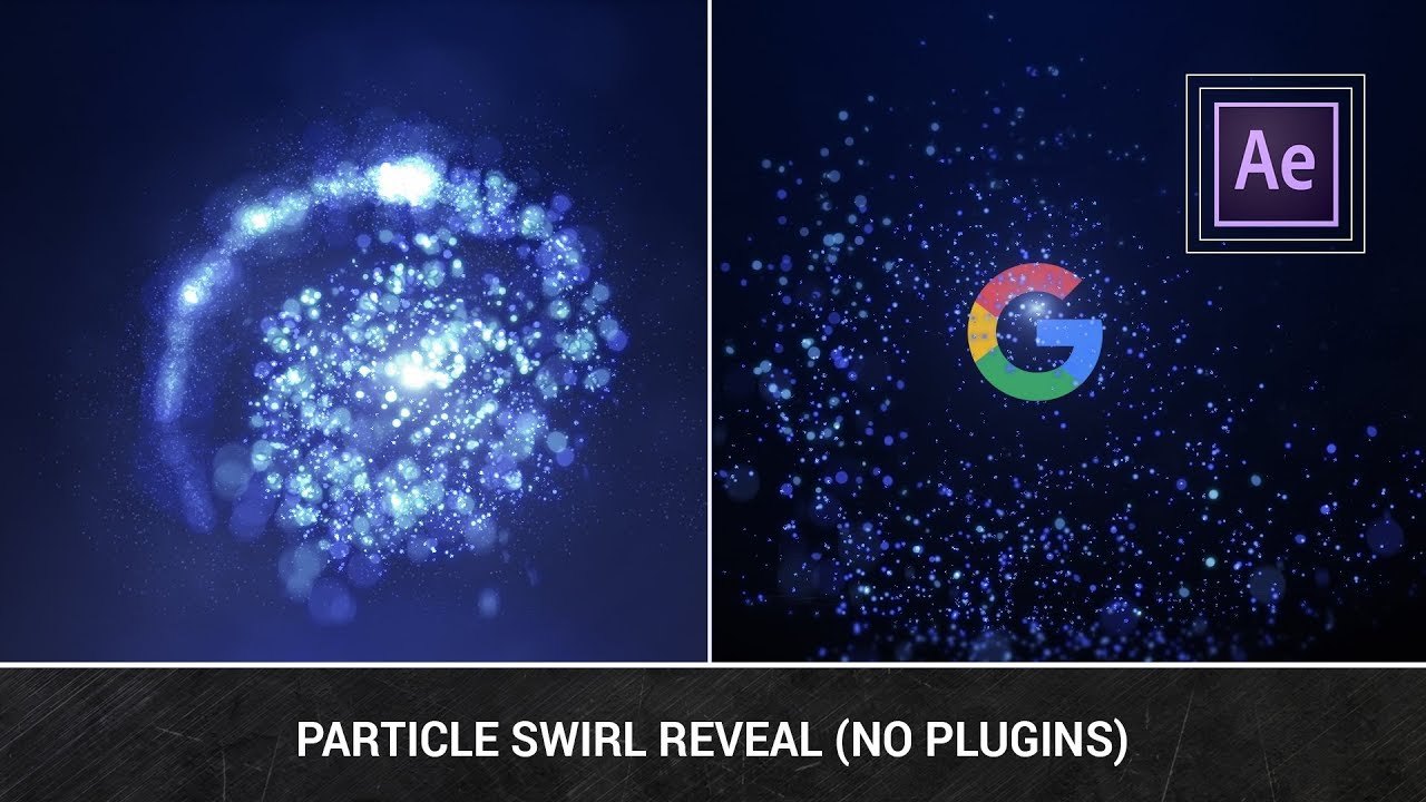 Free After Effects CS6 Project: Particle Logo Swirl Reveal (Yasha Gozwan Shuhada)