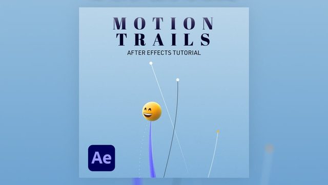 Free After Effects Animation Preset: Motion Trails with Example AEP (NoSleepCreative)