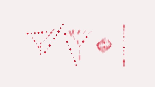Free After Effects Project: Points on Path Dot Text (The Video Shop)