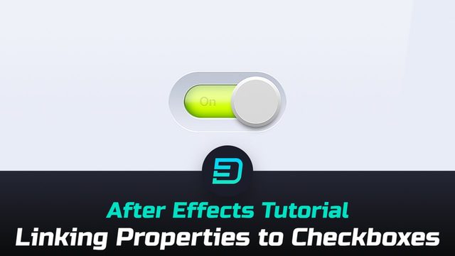 Free After Effects CS6+ Project: Switch UI with a Checkbox Expression (d3luxxxe)
