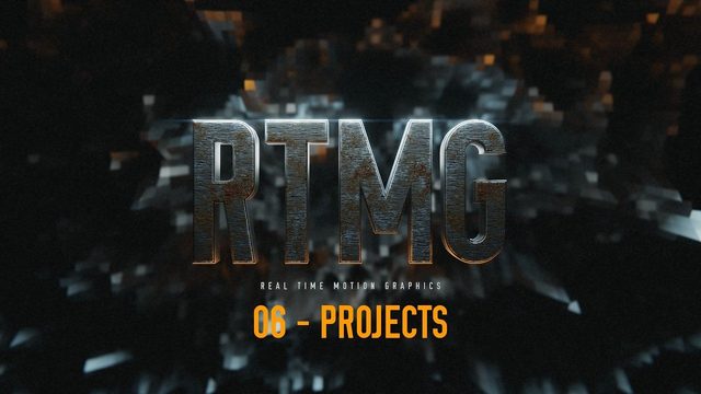 Free Blender Eevee Motion Graphics Course Files: RTMG (Mantissa)