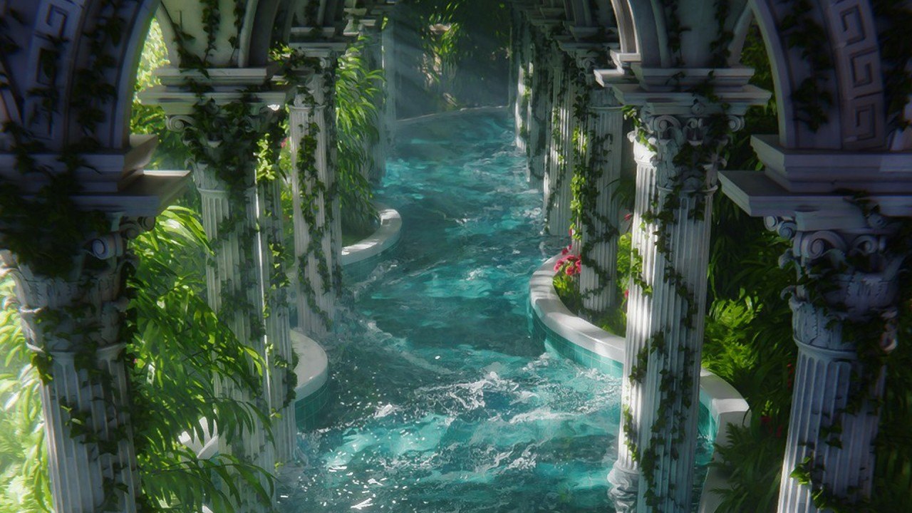 Free Blender Starter File: LiquiGen Flowing Water (Simon Zhang)