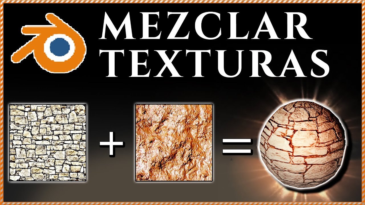 Free Blender File: Mix Two Textures with Shader Nodes (GameDevTraum)