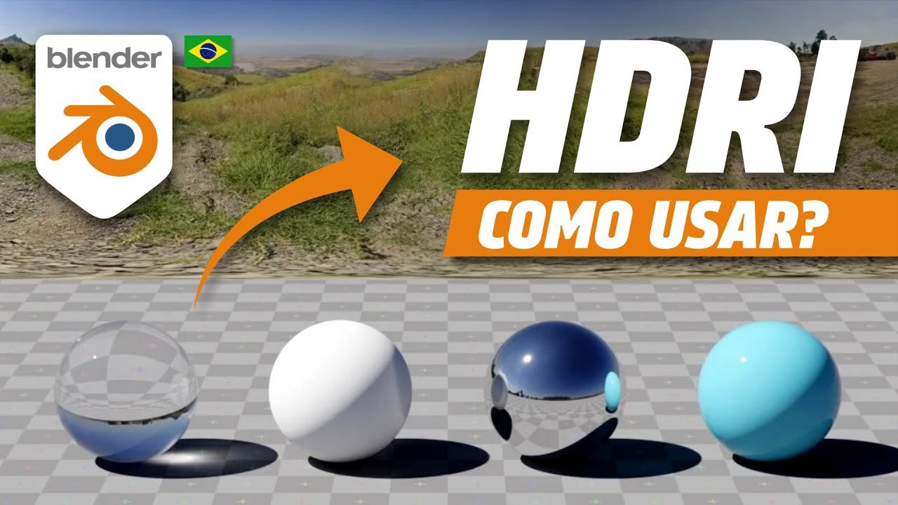 Free Blender Scene: HDRI Environment Lighting (Wellington Coloni)