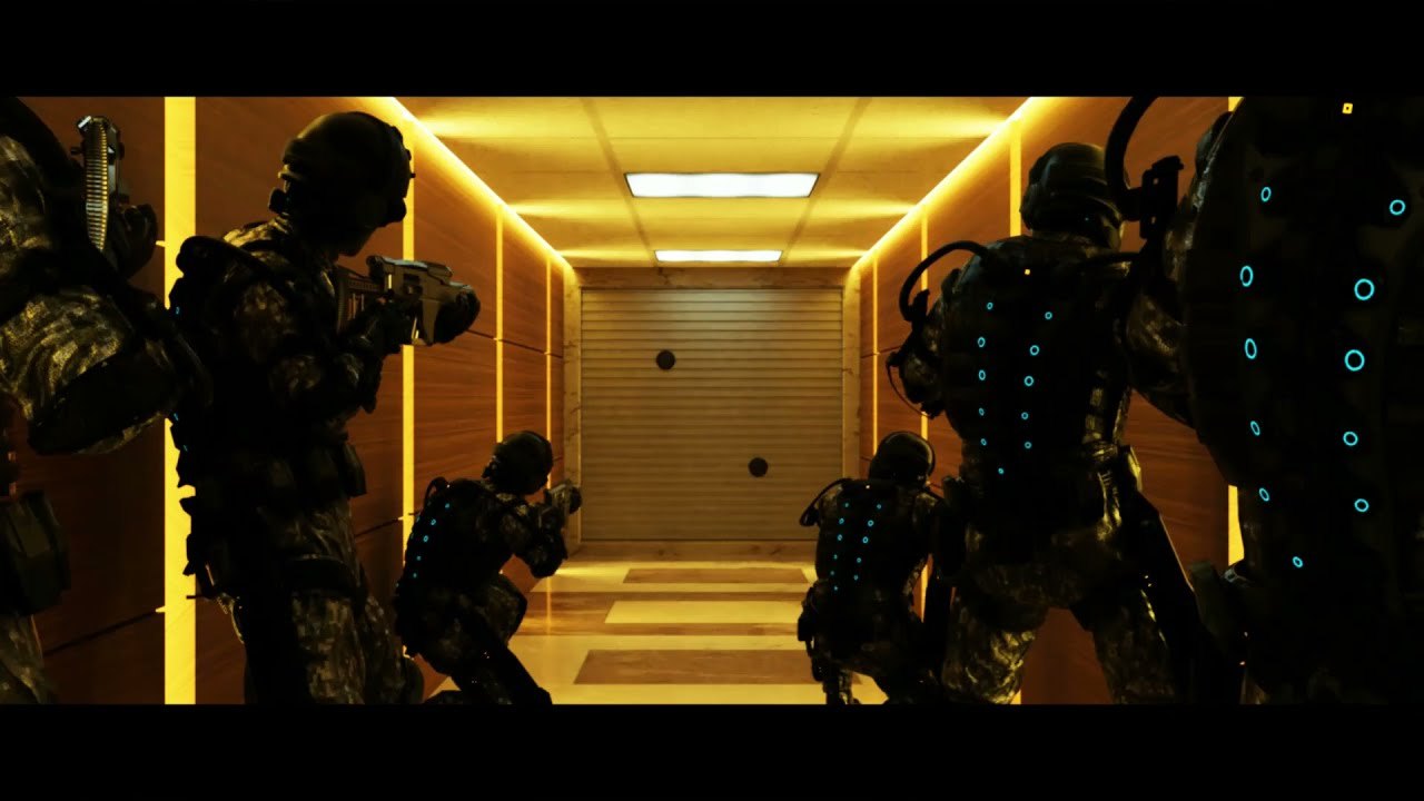 Free Blender Cinematic Project File: Gun Scene (Blender Vault)
