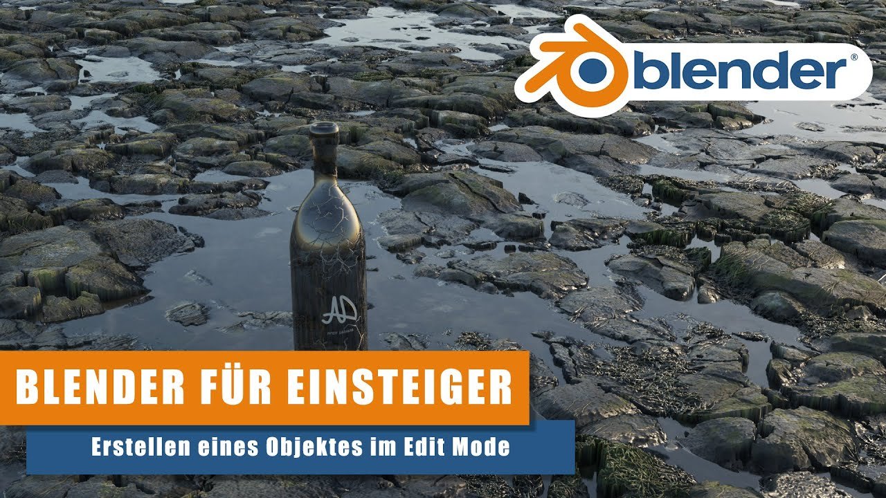 Free Blender File: Bottle Modeling for Beginners (Andy Designs)