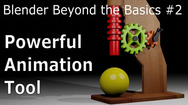 Free Blender 2.81 Drivers Example: Gear Press Mechanism (tutor4u)