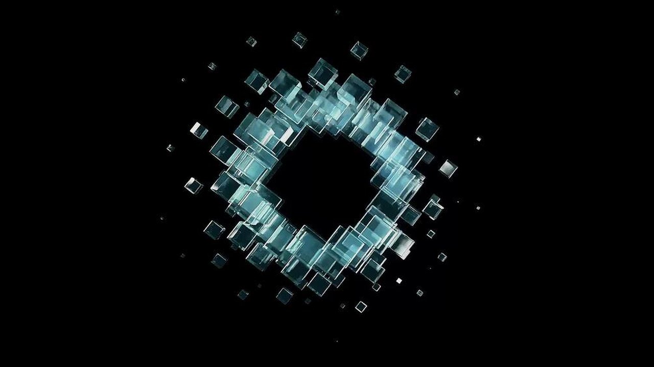 Free Blender 3.4 Abstract Geometry Nodes + Shader File (MeiU)