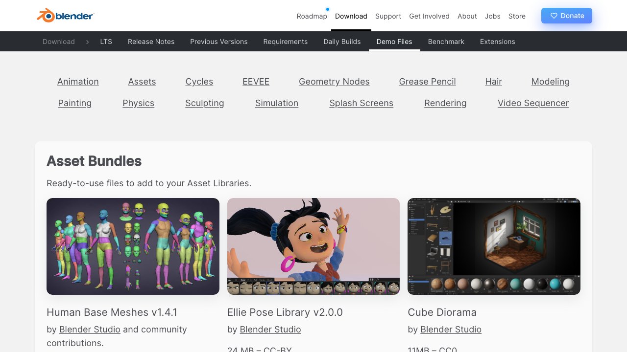 Free Blender 4.2 LTS Splash Scene: Gold (Blender Studio)