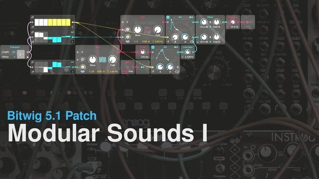 Free Bitwig 5.1 Grid Project: 'Modular Sounds I' by Tonstein