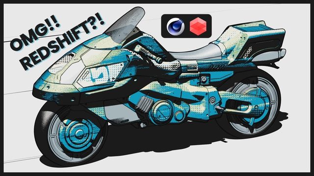 Free C4D Redshift Stylized Toon Shader Scene (Casey Gu)