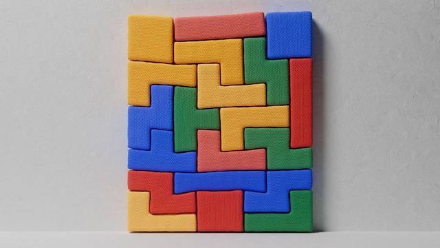 Free Cinema 4D Soft Body Tetris Scene (CG Shortcuts, Redshift)