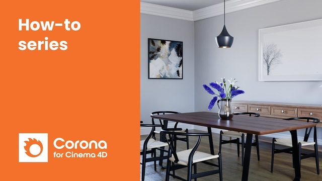 Free Chaos Corona for Cinema 4D Getting Started Scene