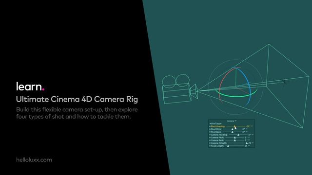 Free Cinema 4D Xpresso Camera Rig Scene (helloluxx)