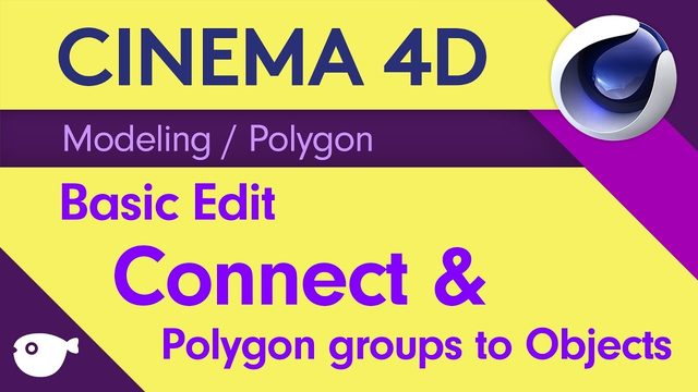 Free Cinema 4D Polygon Editing Study Scenes (Moon's Design Lab)