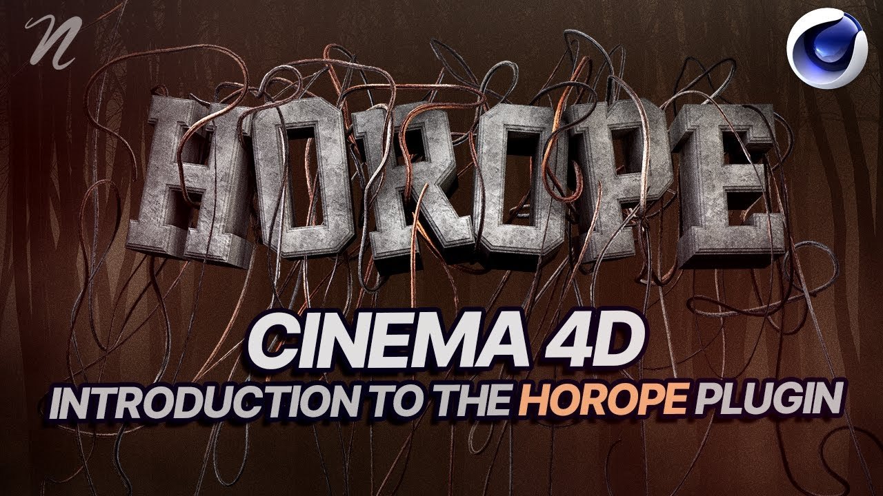 Free Cinema 4D HoRope Dynamic Rope Scene (ThatsQehzy)