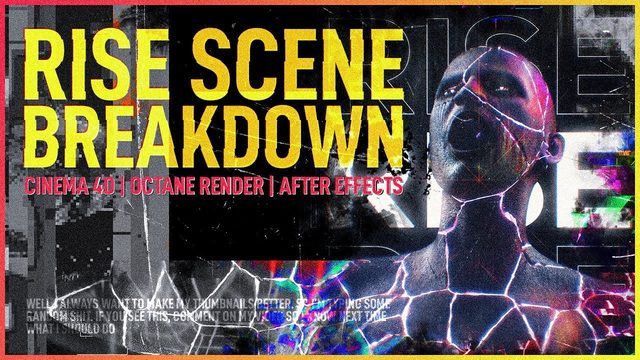 Free Cinema 4D Octane Project: RISE Scene Breakdown (Whitekraw)