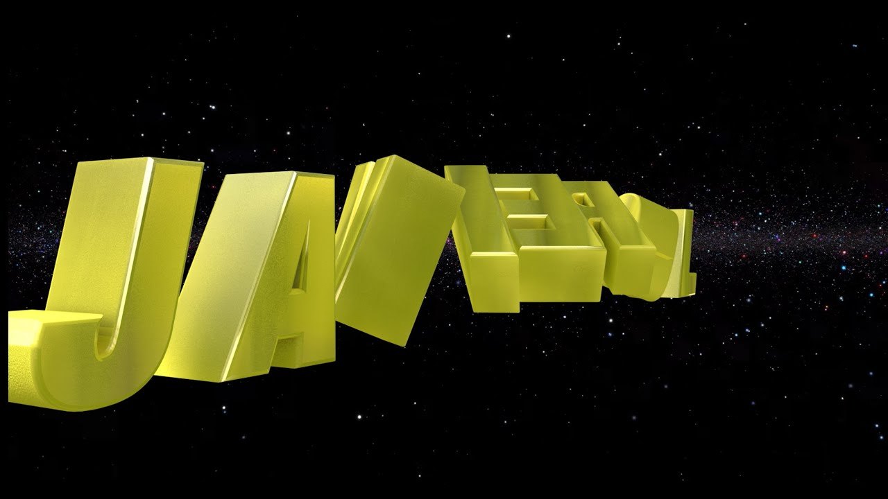 Free Cinema 4D Glass Cube and 3D Name Text Projects (JAVIER GL)