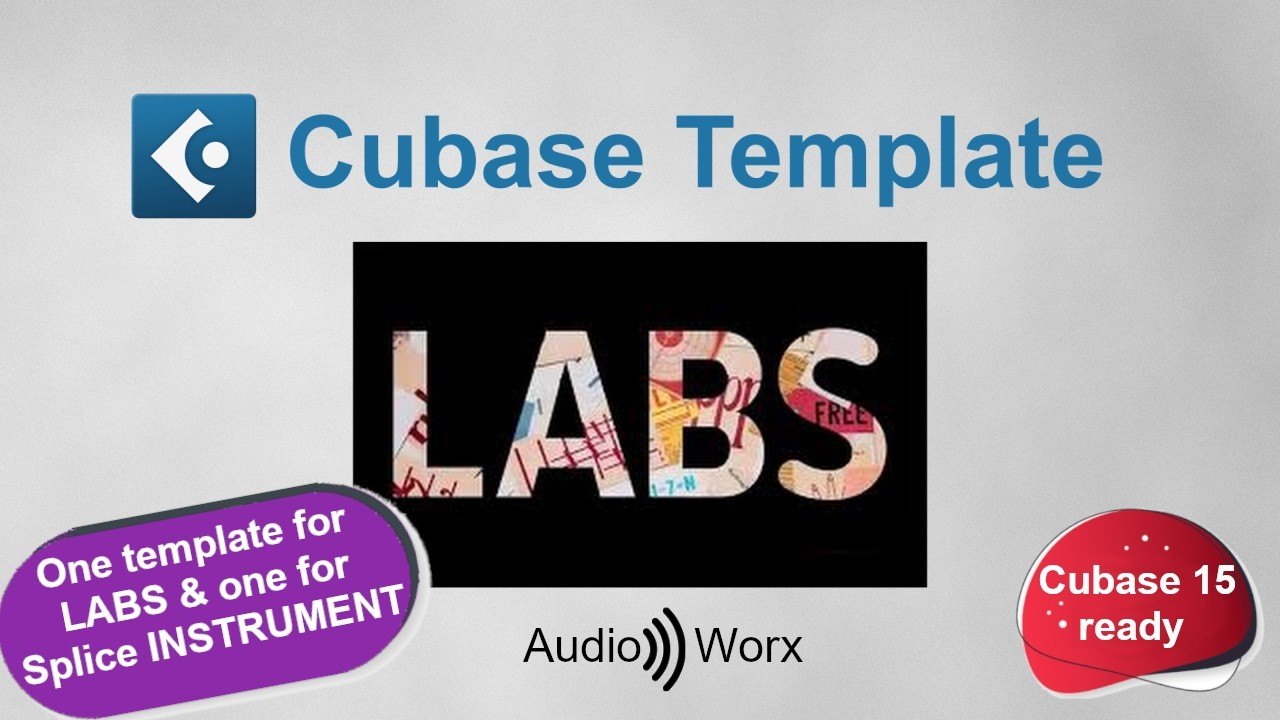 Free Cubase Template for Spitfire LABS (Cubase 14/15, Audio-Worx)