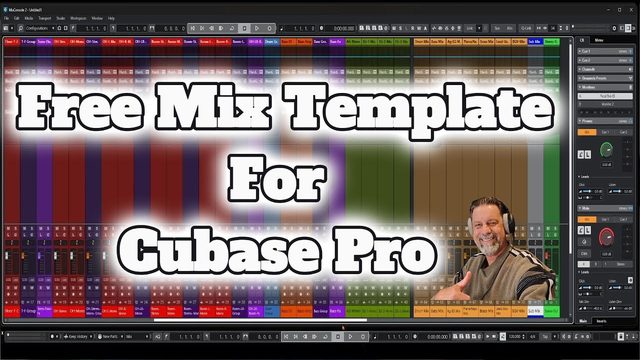 Free Cubase Pro Mix Template by Andy Tullis (Ocean Highway Studio)