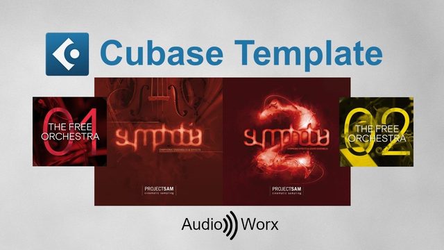 Free Cubase 14 Template for Symphobia 1 & 2 and The Free Orchestra