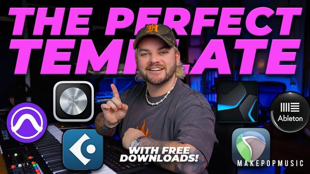 Free Cubase 13 Pop Production Template (Make Pop Music, Austin Hull)