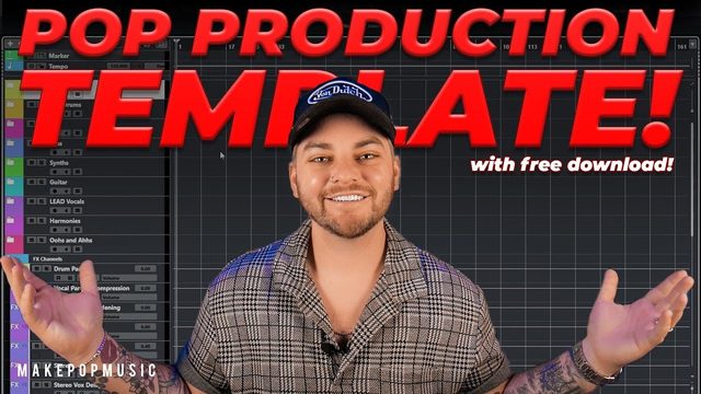 Free Cubase 11 Pro Production Template from Austin Hull