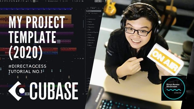 Free Cubase Pro 10 Band Recording Template by MixStream (2020)