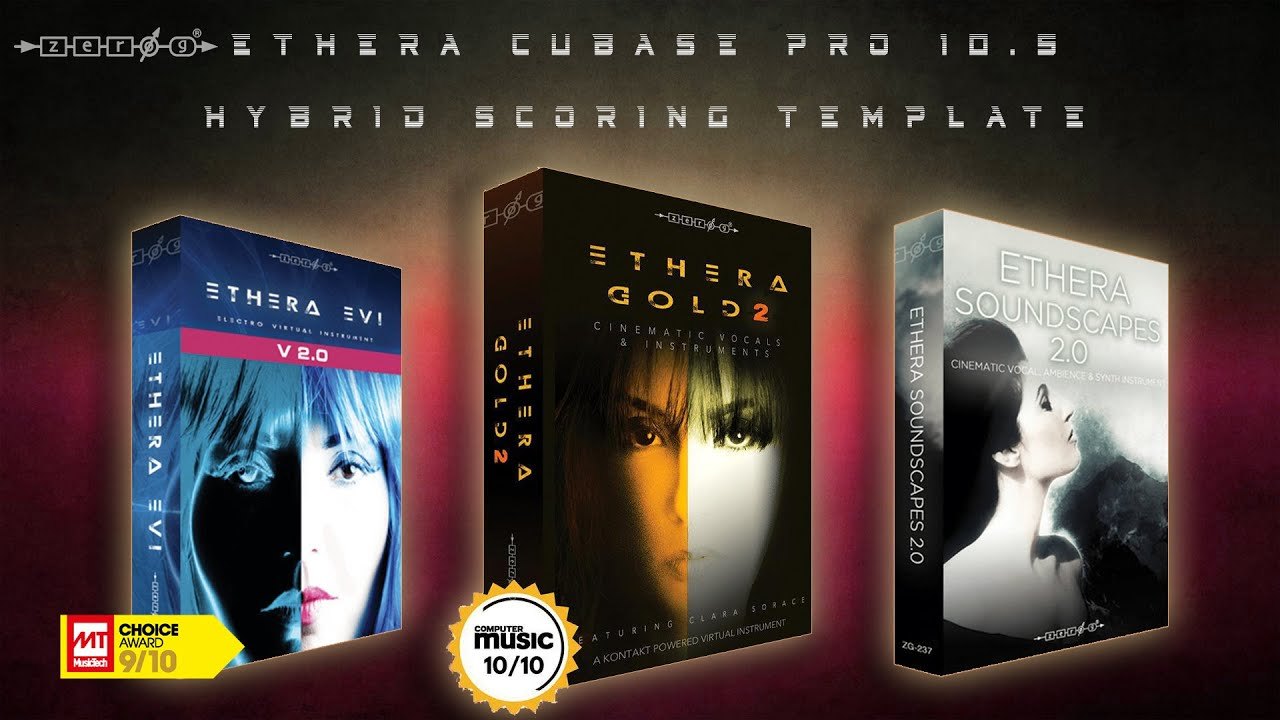 Free Cubase Pro 10.5 Hybrid Scoring Template for ETHERA Gold 2