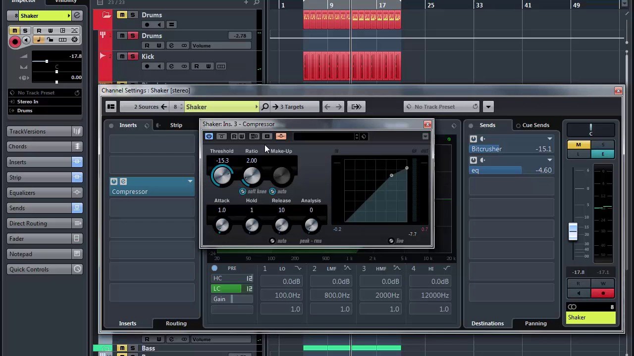 Free Cubase 8.5 Drum & Bass Beat Project from J-Path Lesson 027