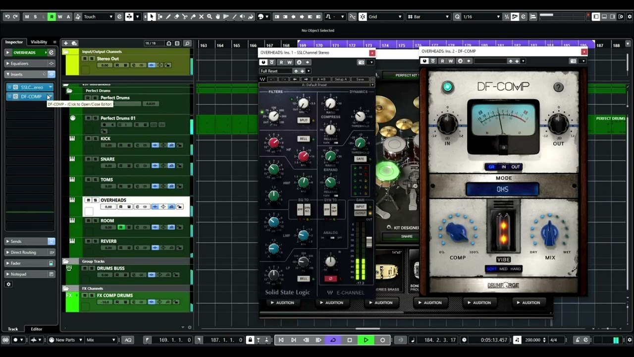 Free Cubase 11 Project: Perfect Drums Mix Template (CORE STUDIO)