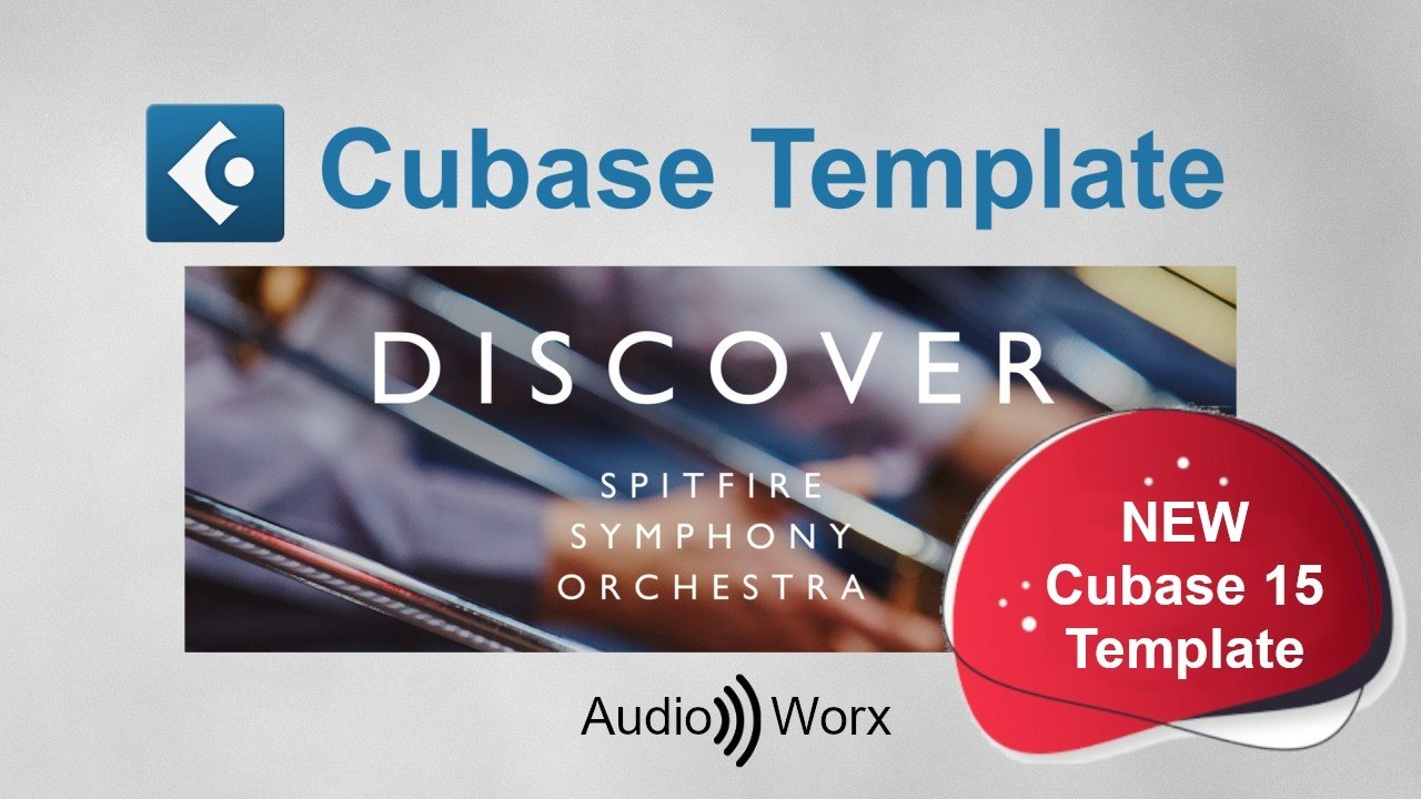 Free Cubase 15 Template: Spitfire SSO Discover Orchestral Template (Audio-Worx - by HaPe Stoll)