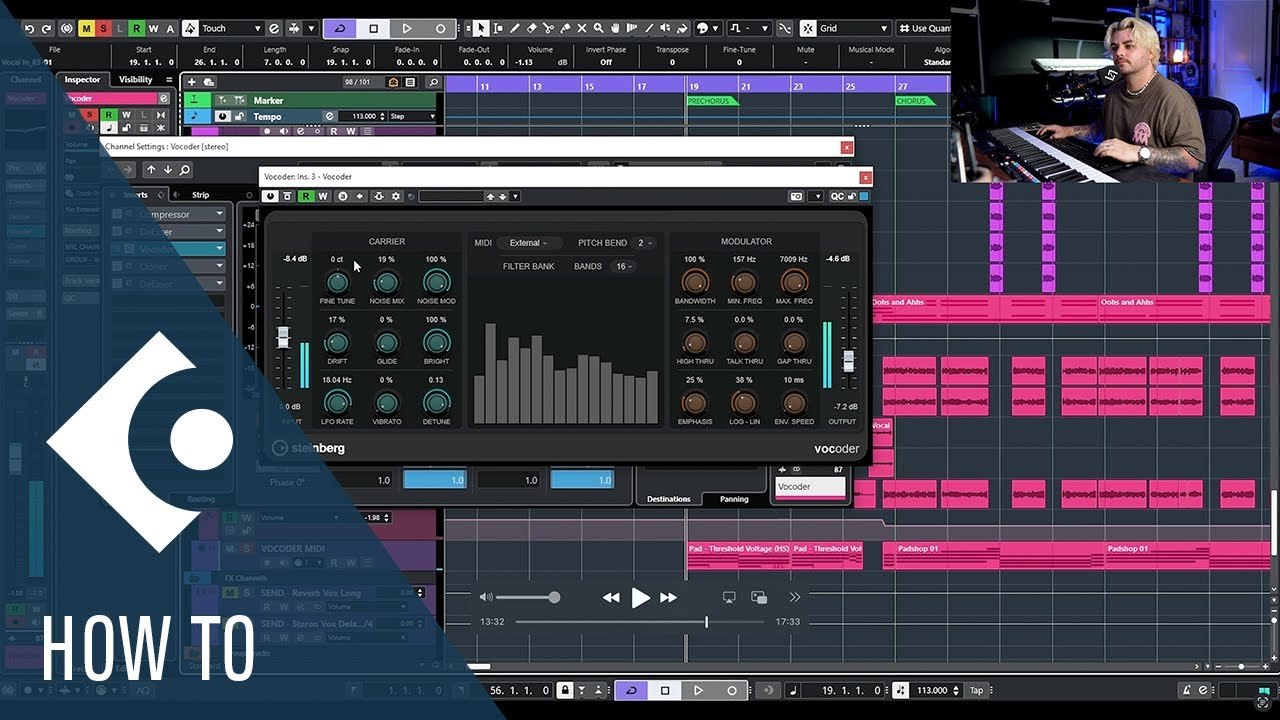 Free Cubase 13 Project: Austin Hull Pop Demo Project (Austin Hull / Steinberg)