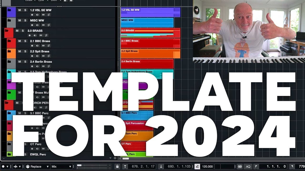 Free Cubase Template: Guy Michelmore's 2024 Orchestral Template (Guy Michelmore (ThinkSpace Education))