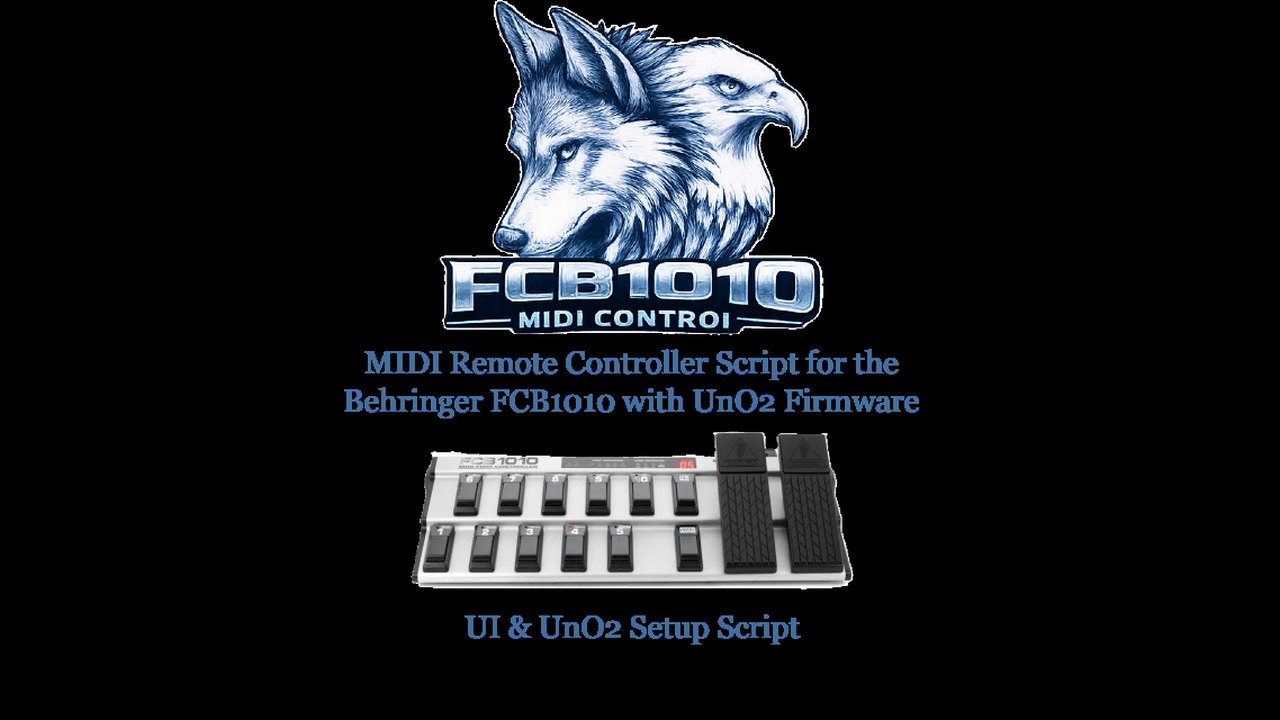 Free Cubase MIDI Remote Script: Behringer FCB1010 UnO2 Foot Controller for Hands-Free Recording (J.F. Heinrich)