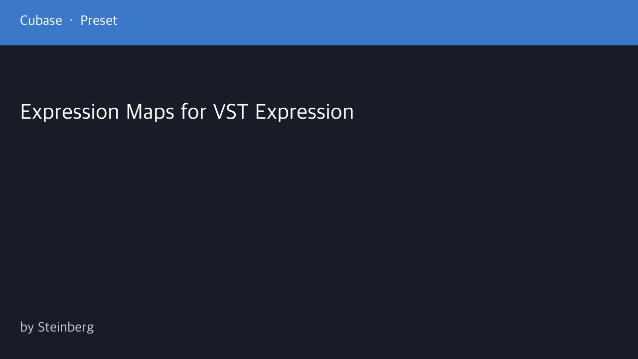 Free Cubase Expression Map Pack: Official Maps for VSL, EastWest, Garritan, ProjectSAM, Cinesamples and More (Steinberg)